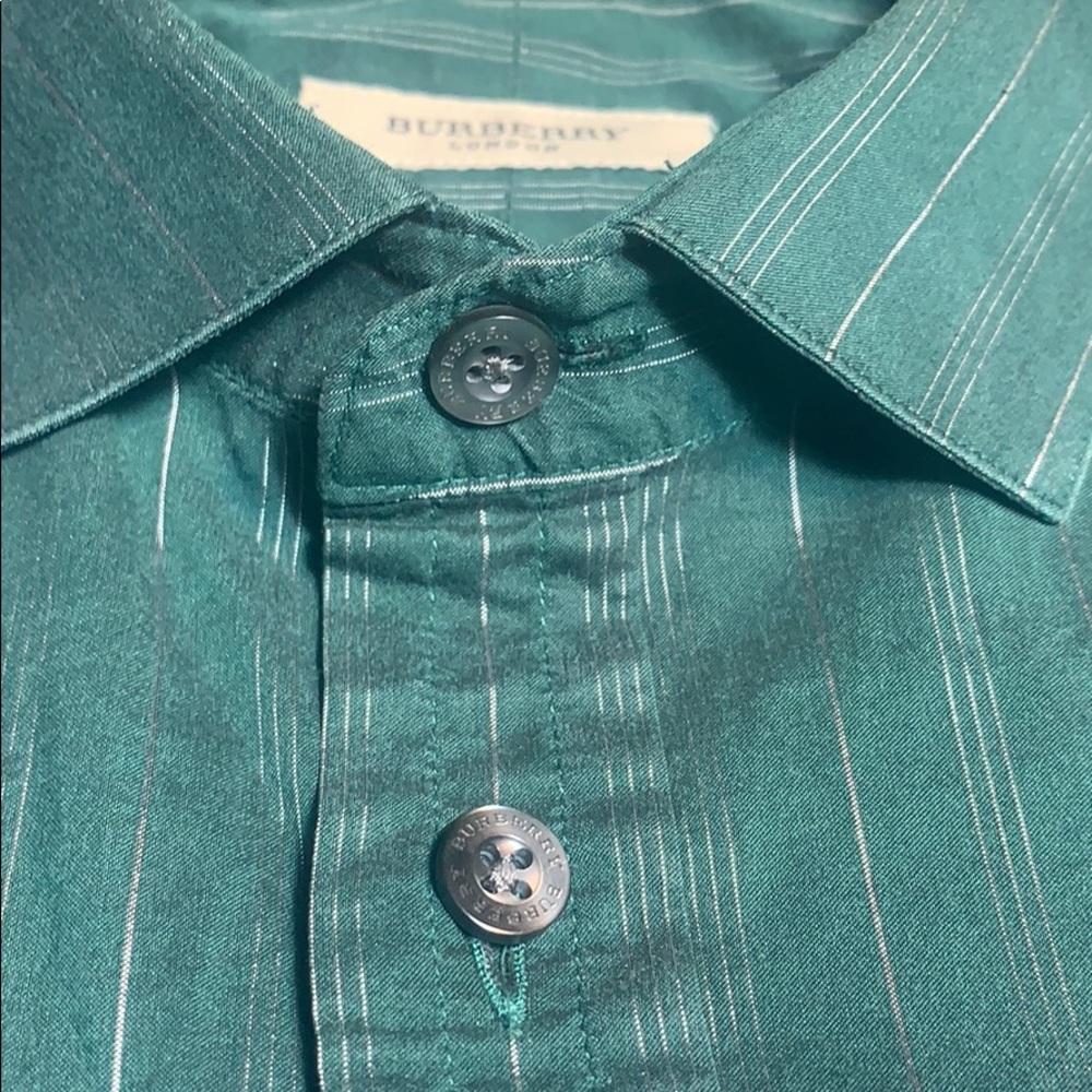 Burberry green lightweight collar - Picture 4 of 8